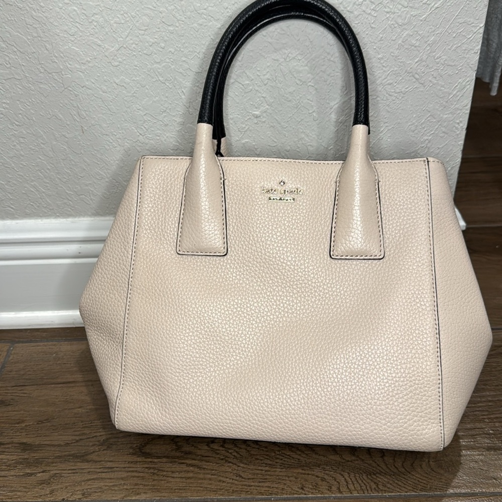 Kate spade shoulder and crossbody bag cream and black